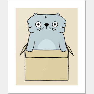 Cat Box Posters and Art